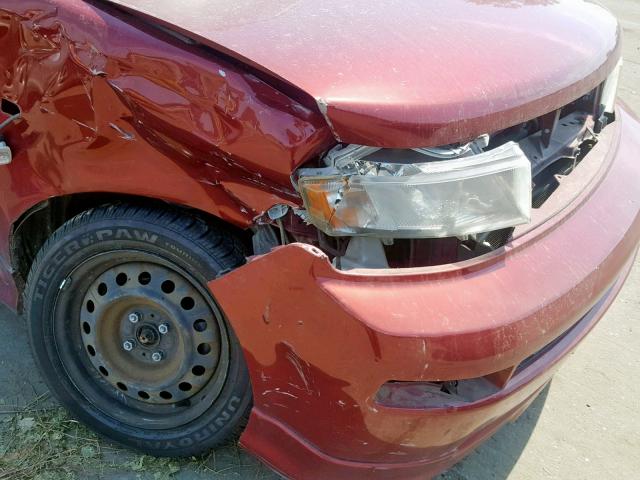 JTLKT324164126262 - 2006 TOYOTA SCION XB 红色 照片 9