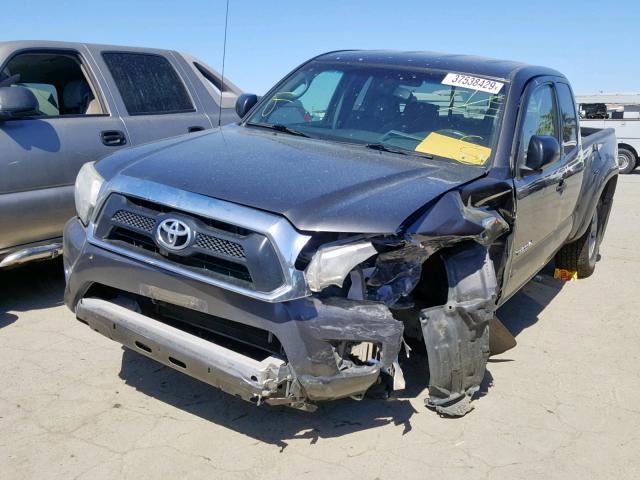 5TFTU4GN8DX030063 - 2013 TOYOTA TACOMA PRE GRAY photo 2