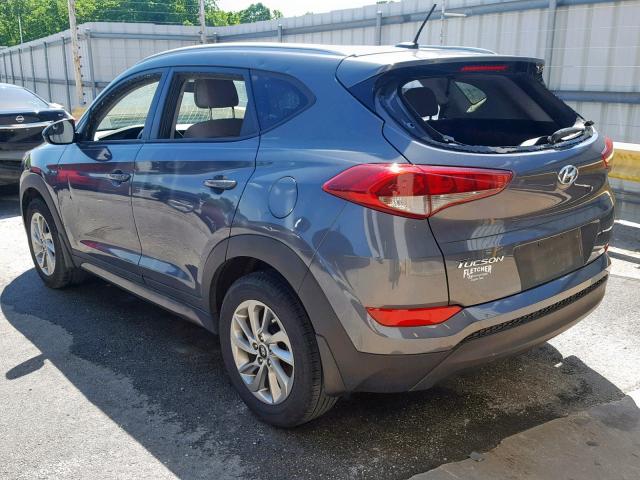 KM8J33A4XGU181007 - 2016 HYUNDAI TUCSON LIM GRAY photo 3