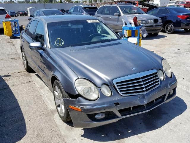 WDBUF56X17B013483 - 2007 MERCEDES-BENZ E 350 CHARCOAL photo 1