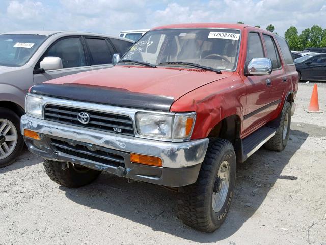 JT3VN39W5R0164488 - 1994 TOYOTA 4RUNNER VN RED photo 2