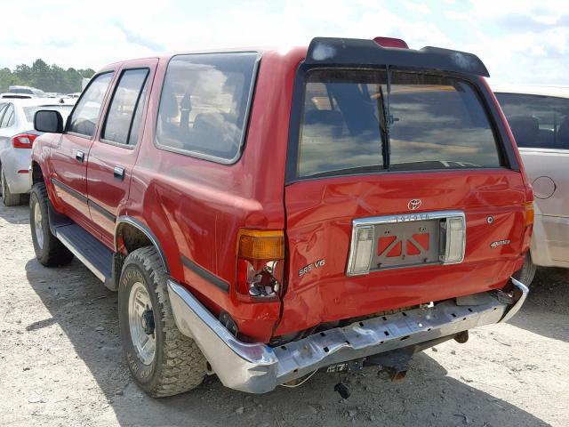 JT3VN39W5R0164488 - 1994 TOYOTA 4RUNNER VN RED photo 3