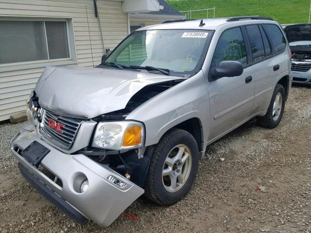 1GKDT13S982233567 - 2008 GMC ENVOY SILVER photo 2