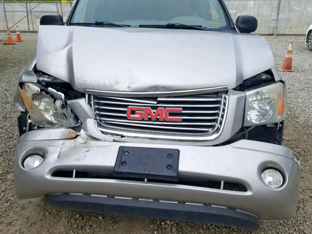 1GKDT13S982233567 - 2008 GMC ENVOY SILVER photo 9