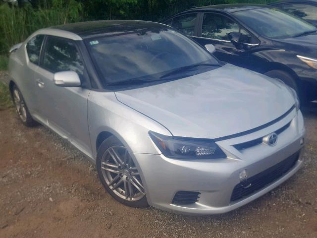 JTKJF5C7XD3057246 - 2013 TOYOTA SCION TC SILVER photo 1