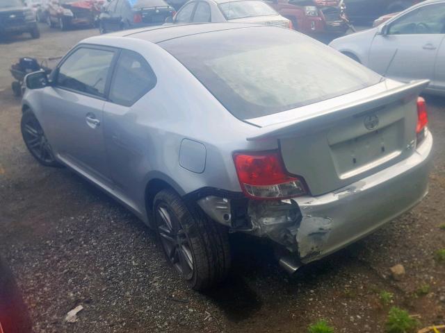 JTKJF5C7XD3057246 - 2013 TOYOTA SCION TC SILVER photo 3