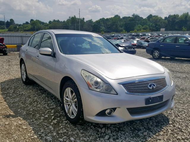 JN1DV6AR8CM730113 - 2012 INFINITI G25 SILVER photo 1