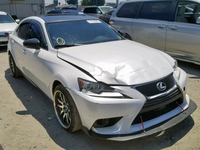 JTHBF1D21F5071033 - 2015 LEXUS IS 250 WHITE photo 1