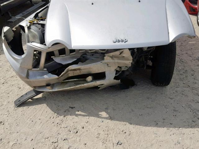 1J4NT4FB5AD541112 - 2010 JEEP COMPASS SP ვერცხლისფერი ფოტო 9