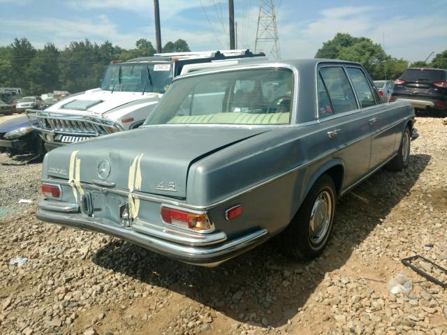 10806712010480 - 1972 MERCEDES-BENZ 260SE SILVER photo 4