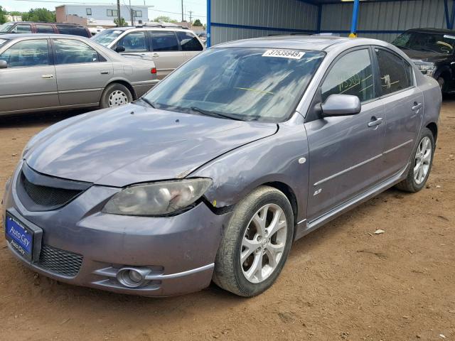 JM1BK324961426289 - 2006 MAZDA 3 S GRAY photo 2