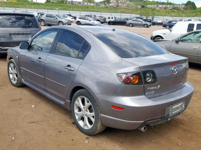 JM1BK324961426289 - 2006 MAZDA 3 S GRAY photo 3