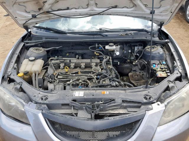 JM1BK324961426289 - 2006 MAZDA 3 S GRAY photo 7