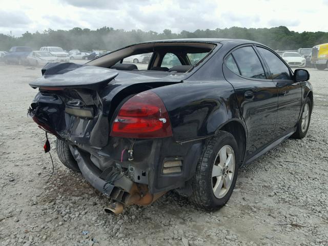 2G2WP552061259487 - 2006 PONTIAC GRAND PRIX შავი ფოტო 4