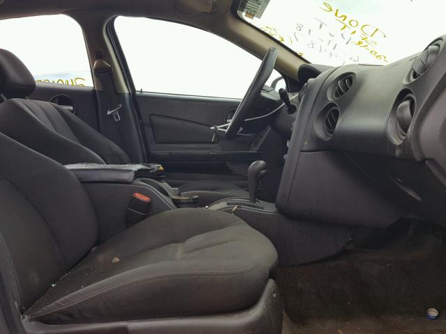 2G2WP552061259487 - 2006 PONTIAC GRAND PRIX შავი ფოტო 5