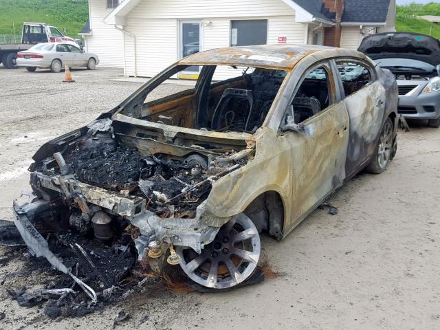 1G4GJ5E34CF365015 - 2012 BUICK LACROSSE T BEIGE photo 2