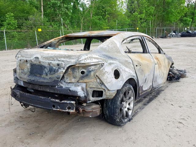 1G4GJ5E34CF365015 - 2012 BUICK LACROSSE T BEIGE photo 4