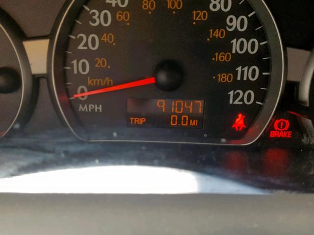 1G8AG52FX4Z222460 - 2004 SATURN ION LEVEL SILVER photo 8