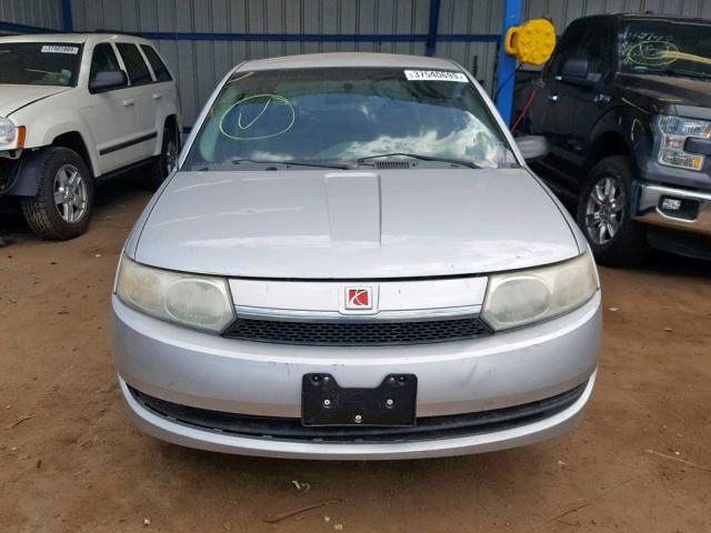 1G8AG52FX4Z222460 - 2004 SATURN ION LEVEL SILVER photo 9