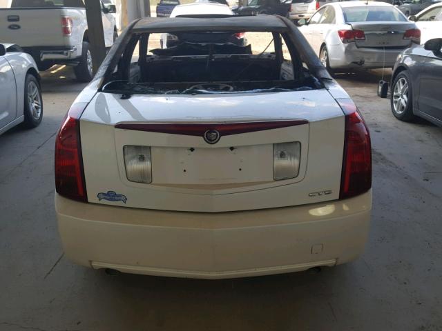 1G6DP577670160166 - 2007 CADILLAC CTS HI FEA WHITE photo 10