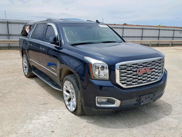 1GKS1HKJ9JR144285 - 2018 GMC YUKON XL D BLUE photo 1