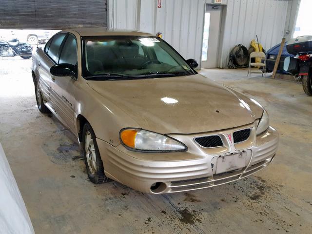 1G2NF52EX2C100283 - 2002 PONTIAC GRAND AM S GOLD photo 1