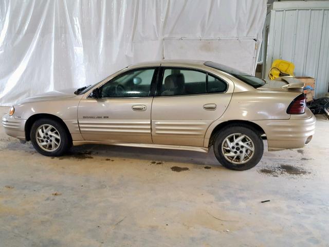 1G2NF52EX2C100283 - 2002 PONTIAC GRAND AM S GOLD photo 9