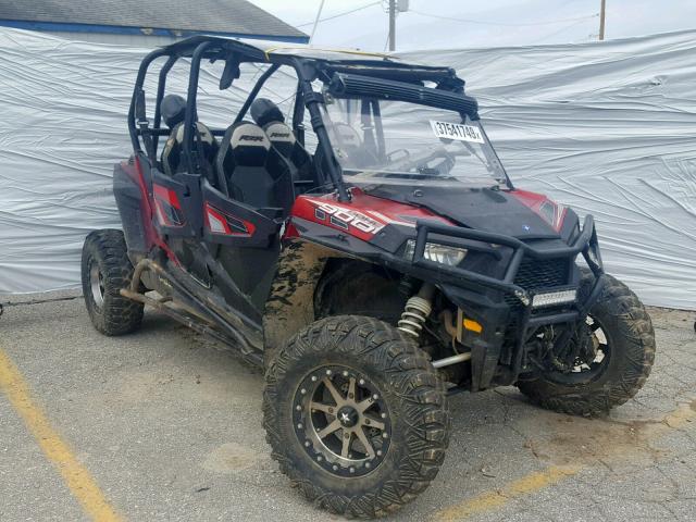 4XAVCE879GB671278 - 2016 POLARIS RZR 4 900 RED photo 1