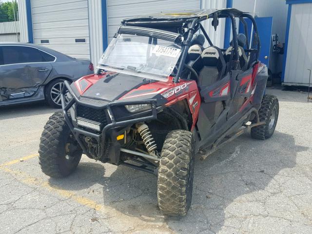 4XAVCE879GB671278 - 2016 POLARIS RZR 4 900 RED photo 2