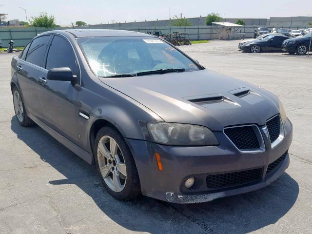 6G2EC57Y18L150741 - 2008 PONTIAC G8 GT BLACK photo 1