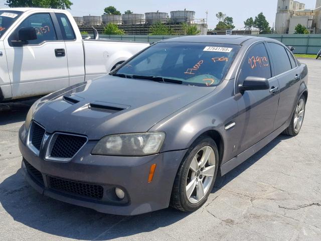 6G2EC57Y18L150741 - 2008 PONTIAC G8 GT BLACK photo 2