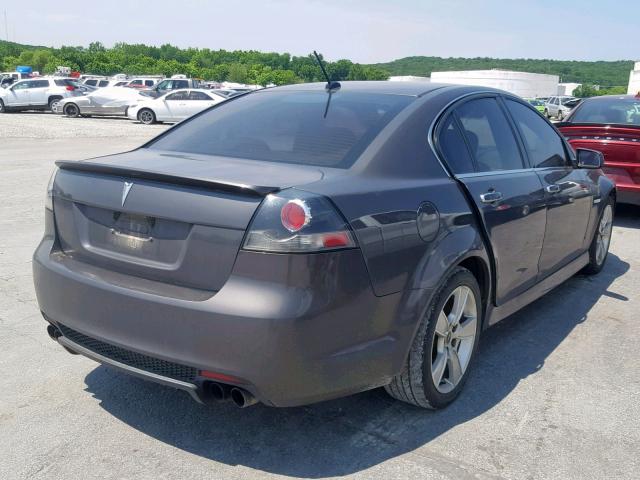 6G2EC57Y18L150741 - 2008 PONTIAC G8 GT BLACK photo 4