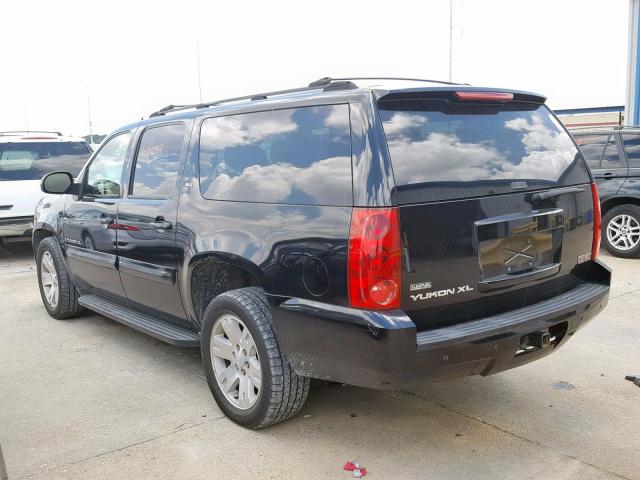 1GKFC16017J248474 - 2007 GMC YUKON XL C BLACK photo 3