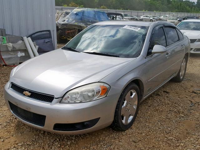 2G1WD58C269210245 - 2006 CHEVROLET IMPALA SUP Күміс фото 2