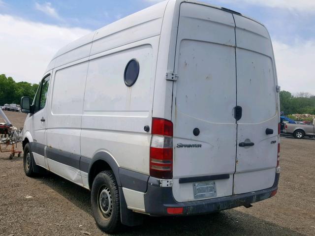 WD0PE745375154298 - 2007 DODGE SPRINTER 2 WHITE photo 3