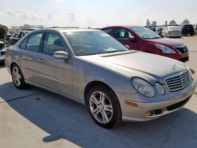 WDBUF56J26A831207 - 2006 MERCEDES-BENZ E 350 GRAY photo 1