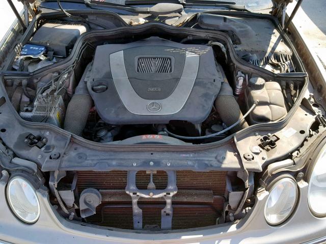 WDBUF56J26A831207 - 2006 MERCEDES-BENZ E 350 GRAY photo 7