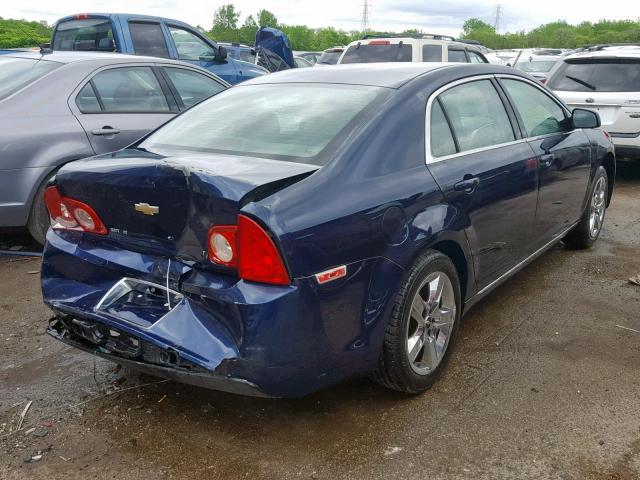 1G1ZH57B39F142785 - 2009 CHEVROLET MALIBU 1LT BLUE photo 4