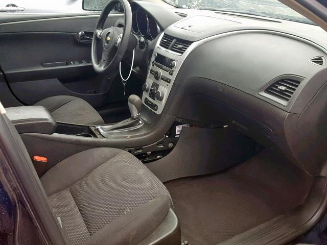 1G1ZH57B39F142785 - 2009 CHEVROLET MALIBU 1LT BLUE photo 5