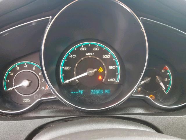 1G1ZH57B39F142785 - 2009 CHEVROLET MALIBU 1LT BLUE photo 8