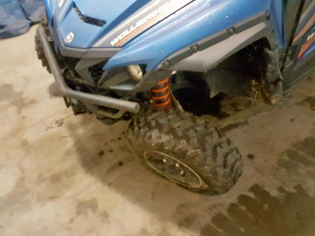 5Y4AN27Y4KA103228 - 2019 YAMAHA YXE850 BLUE photo 9