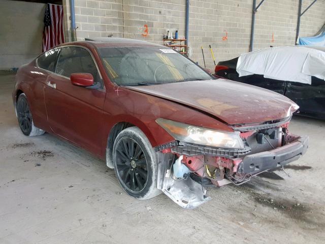 1HGCS228X8A007454 - 2008 HONDA ACCORD EXL RED photo 1