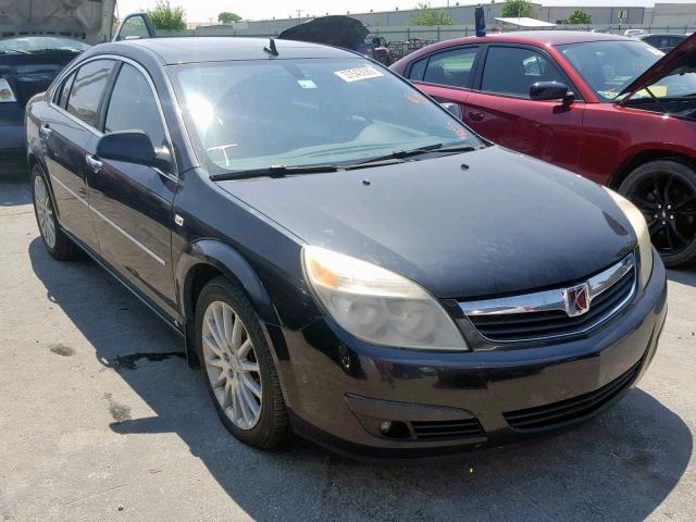 1G8ZV57718F257244 - 2008 SATURN AURA XR BLACK photo 1