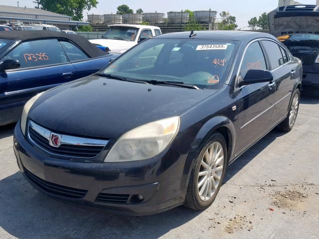 1G8ZV57718F257244 - 2008 SATURN AURA XR BLACK photo 2