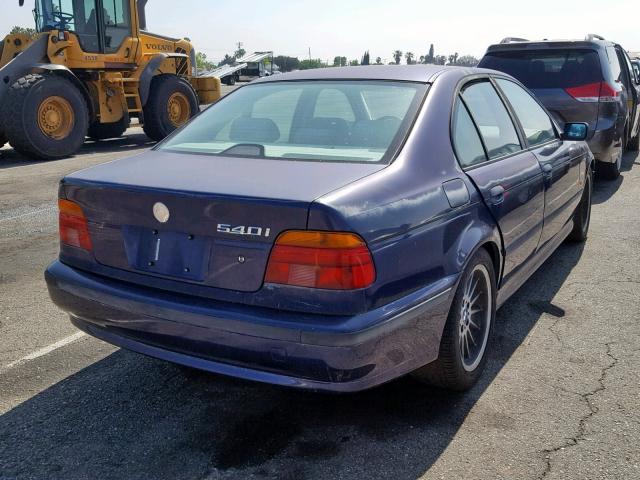 WBADE5324WBV94843 - 1998 BMW 540 I BLUE photo 4