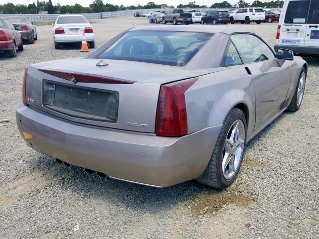 1G6YV34A555601104 - 2005 CADILLAC XLR TAN photo 4