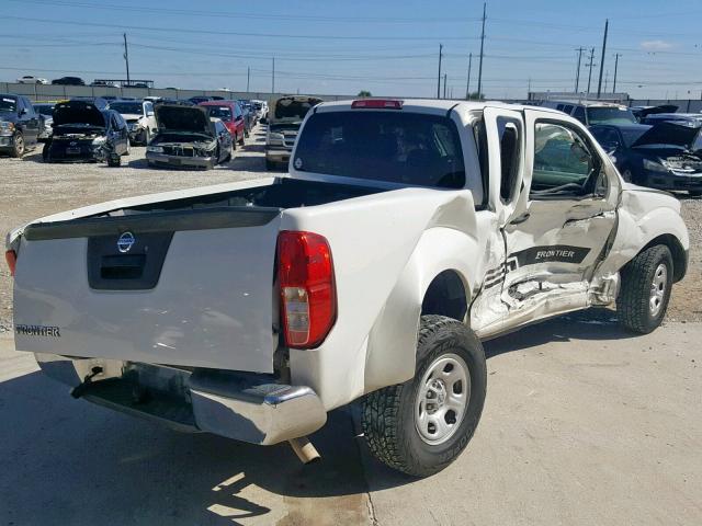 1N6BD0CT5EN729069 - 2014 NISSAN FRONTIER S WHITE photo 4