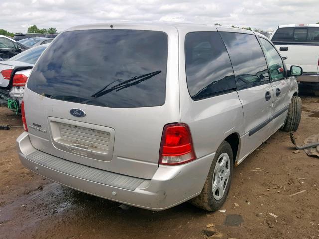 2FMZA50604BA09187 - 2004 FORD FREESTAR S SILVER photo 4