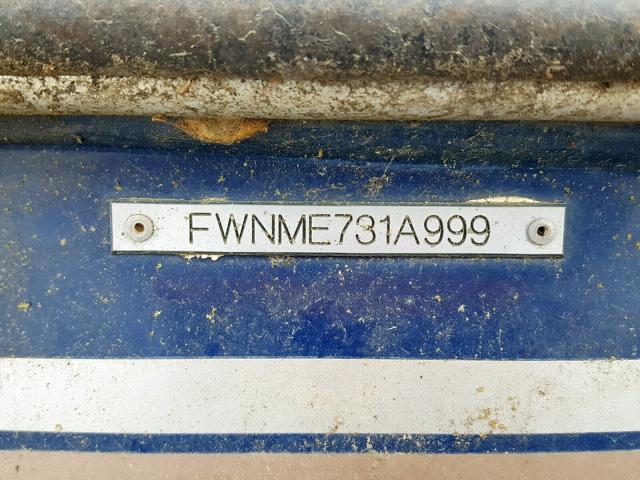 FWNME731A999 - 1999 FOUR BOAT WHITE photo 10