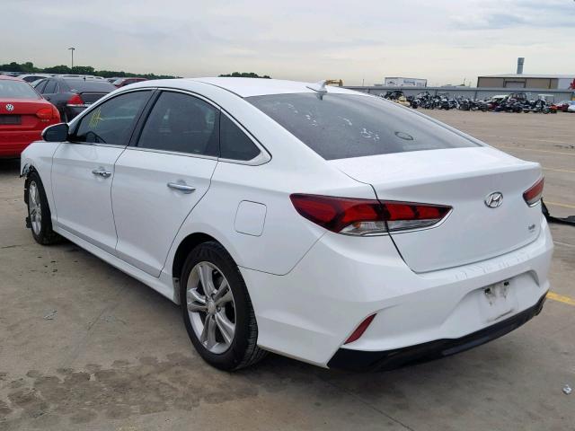 5NPE34AF6JH642525 - 2018 HYUNDAI SONATA SPO WHITE photo 3